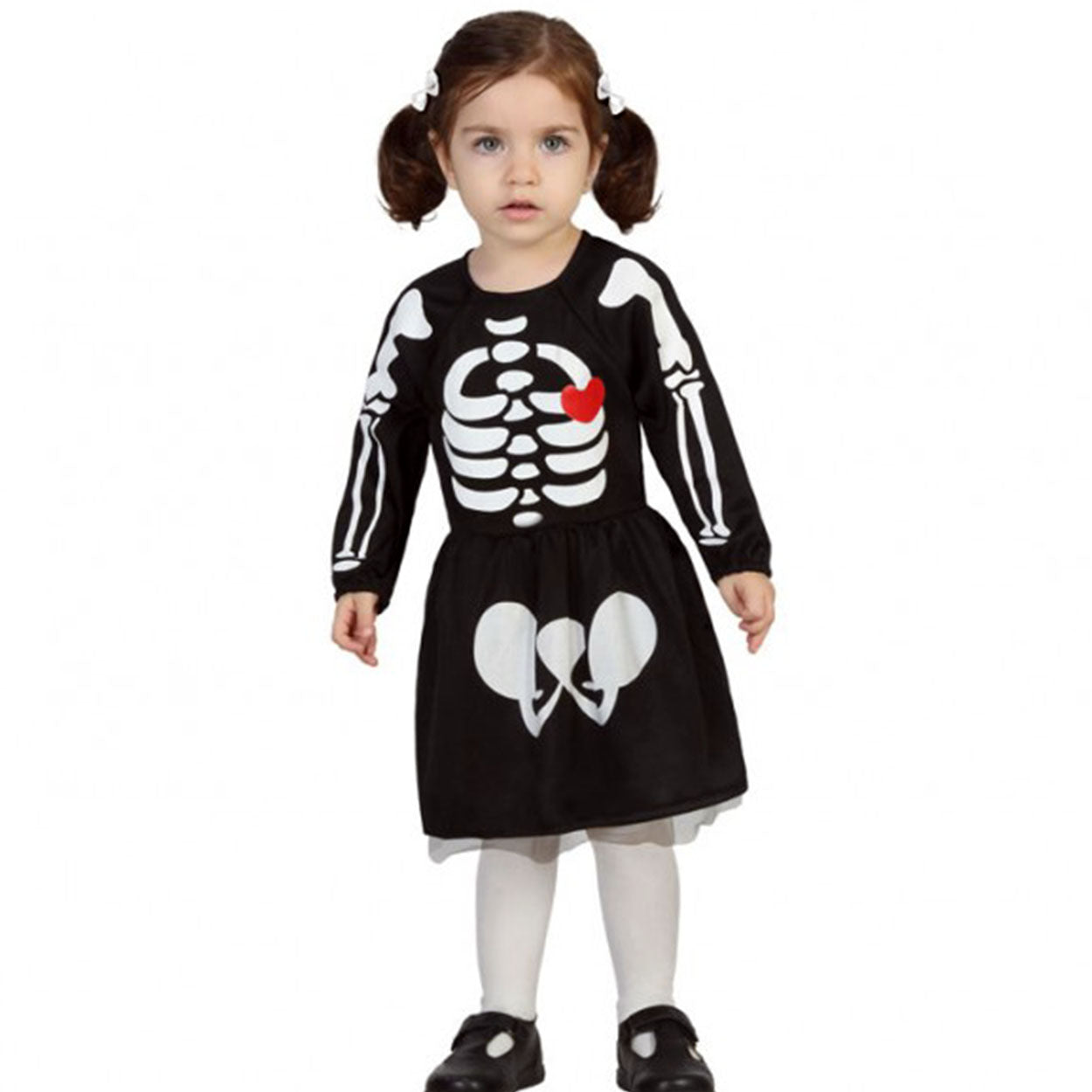 Costume Halloween Baby Scheletro Bambina