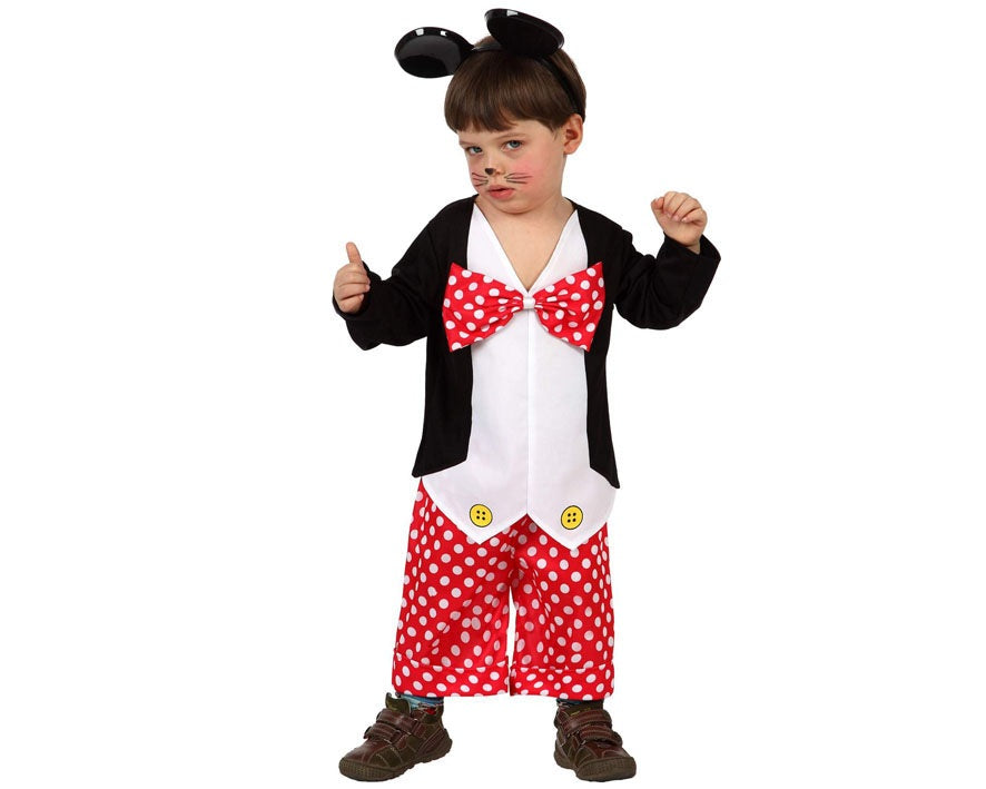 🐭 Costume Baby Topolino - Il Classico Disney per il tuo Piccolo Eroe! ✨