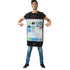 Costume Uomo Donna Smartphone Cellulare Mascotte
