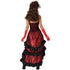 Costume Donna Burlesque Can Can Rosso