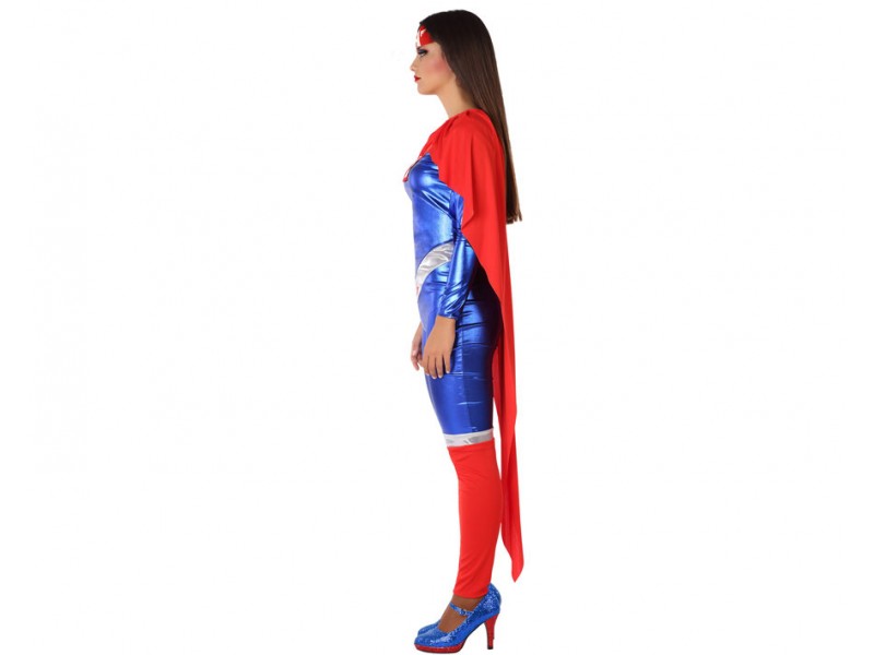 Costume Carnevale Donna Super Girl  Tg 36/42