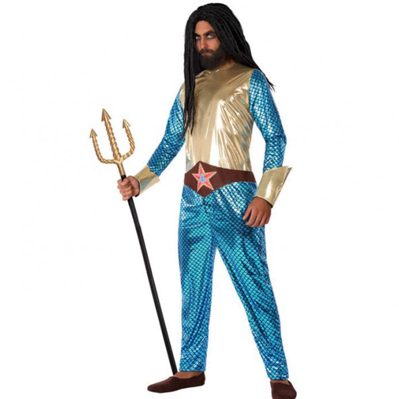 Costume Super Eroe Aquaman Principe Arthur Tg 48/56