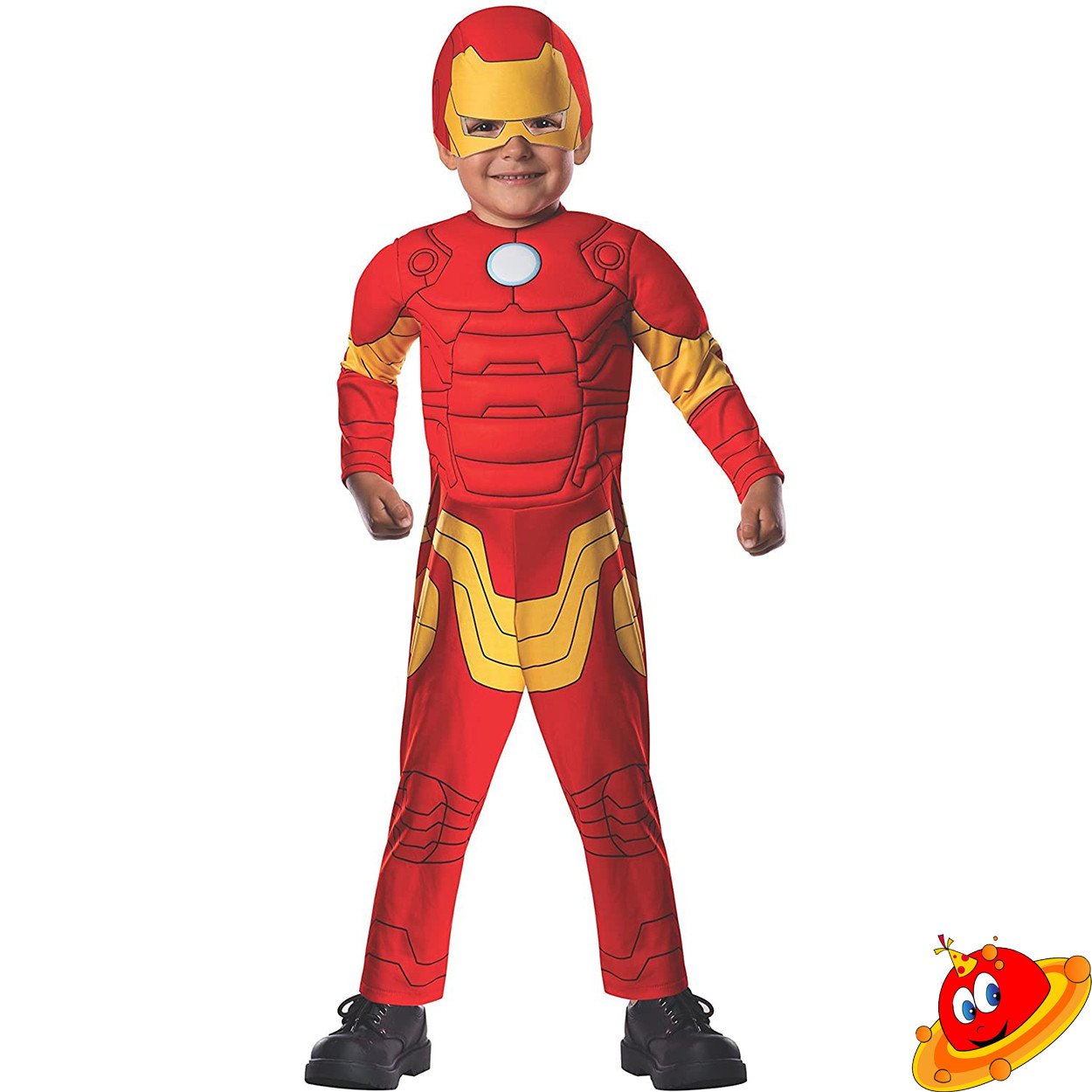 Costume Baby Bebe Carnevale uomo bionico  Iron Man 1/2A