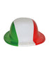 Cappello a bombetta Tricolore Gadget per festa tifoso Italia