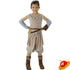 Costume Bambina Star Wars Jedi Rey Deluxe