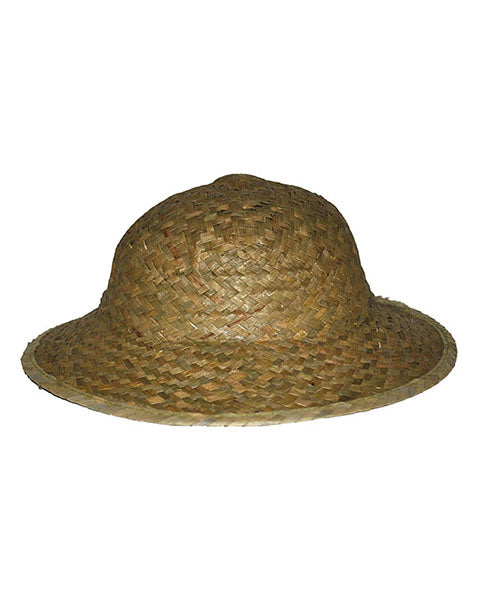 🌾 Universo in Festa: Cappello Coloniale/Esploratore in Paglia Intrecciata ☀️