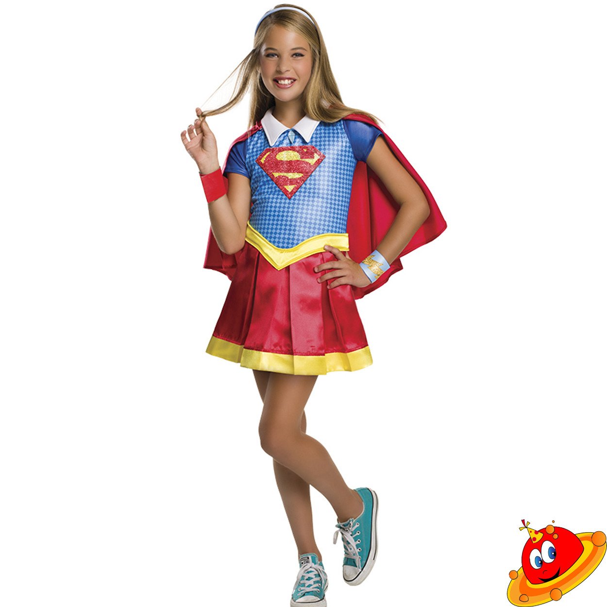 Costume Bambina Super Girl  Tg 3/9A