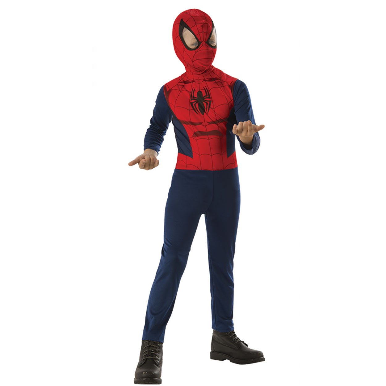 Costume Uomo Ragno Spiderman bambino Tg 3/7A