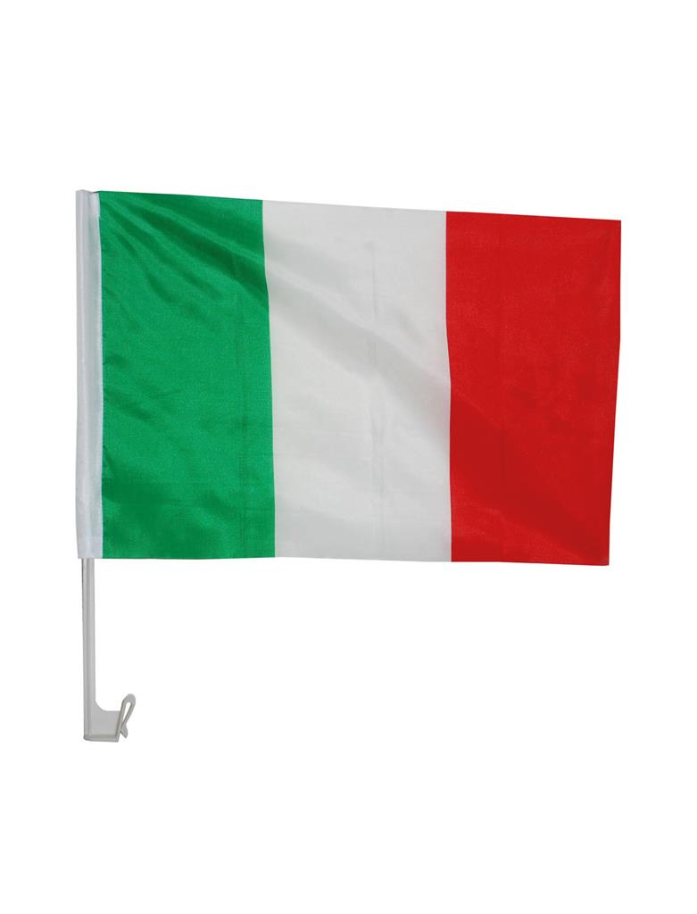 Bandierina per auto Tricolore Gadget per Tifoso Sportivo Italia