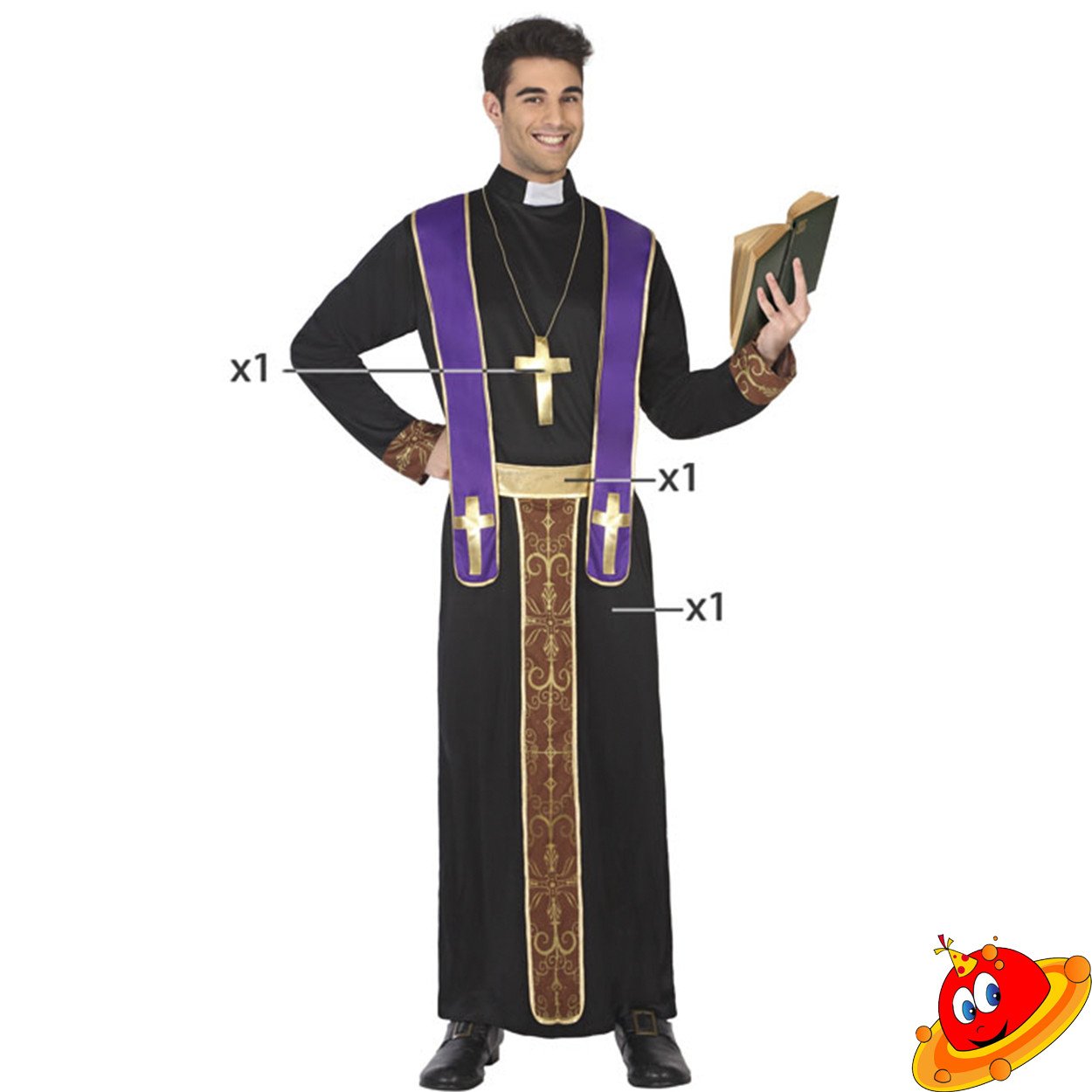 Costume Prete Vescovo uomo