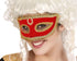 Travestimento Halloween Carnevale Maschera Veneziana rossa