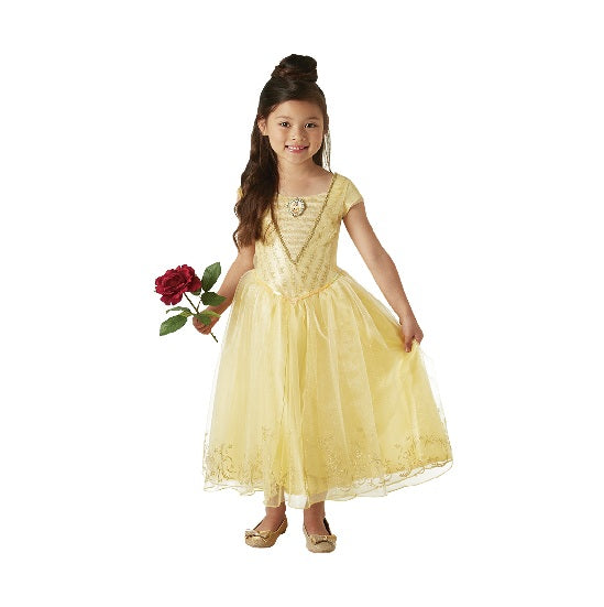 🌹 Costume Bella "La Bella e la Bestia" – Eleganza Reale per Piccole Principesse! 🌹