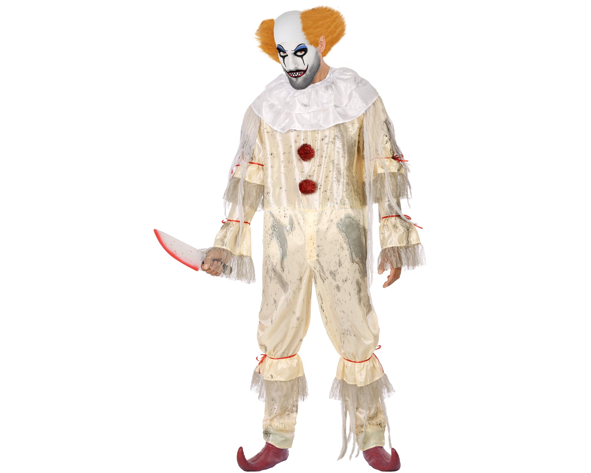 Costume Uomo Clown Assassino Tg 48 a 60