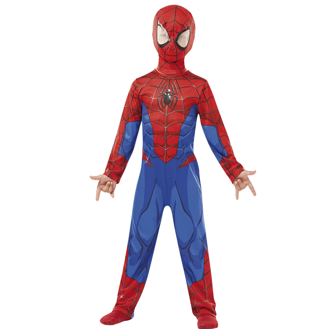 Costume Bambino Spiderman Classico Tg 3/8A