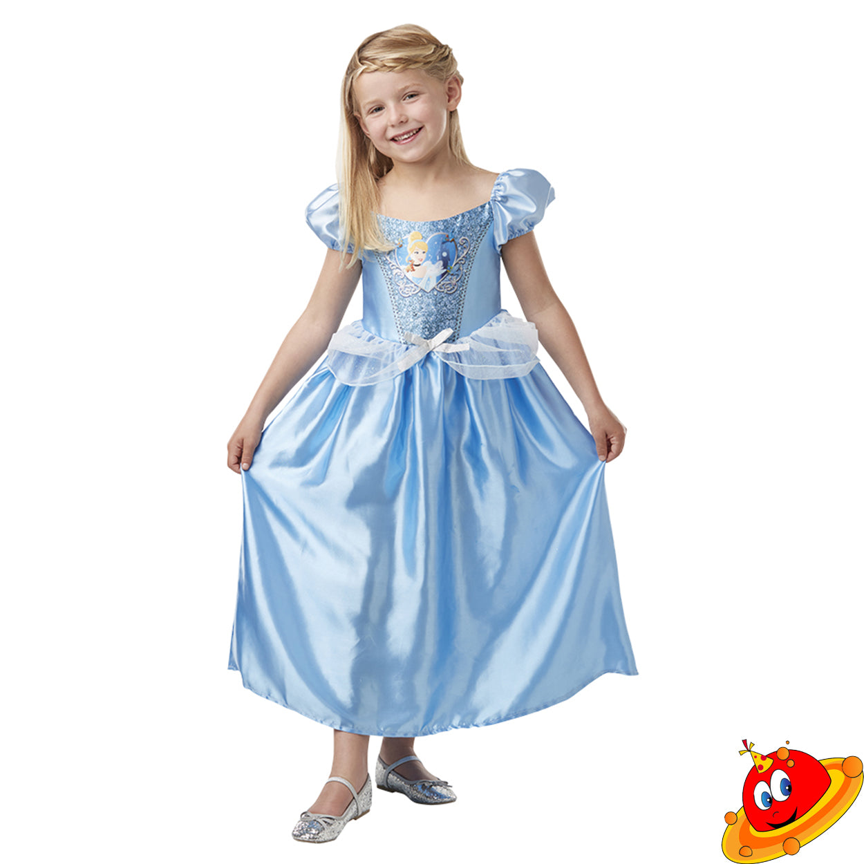Costume Disney Principessa Cenerentola Classica Tg 5/8A