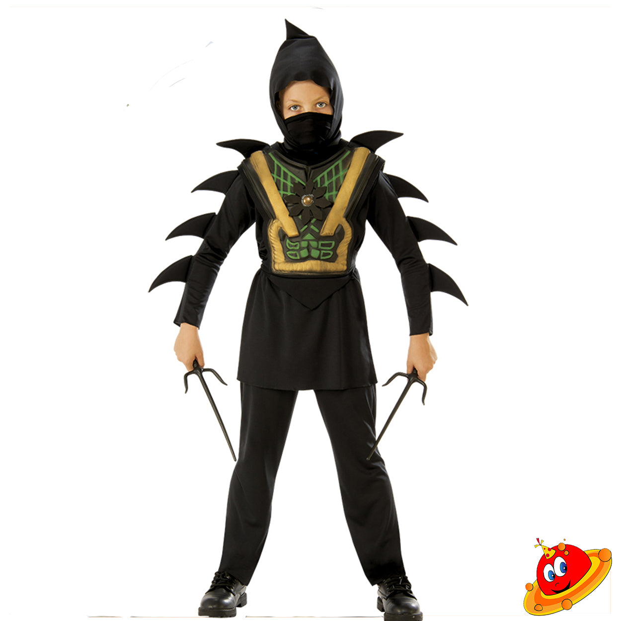 Costume Bambino Ninja Mortale  Tg 3/10A