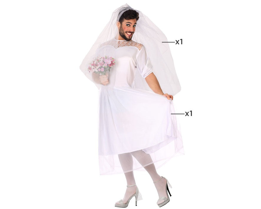 👰 Costume da Sposa per Uomo - Divertente e Inaspettato! 👰