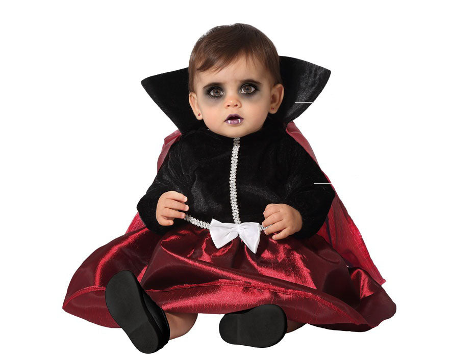 Costume Halloween Baby  Vestito Vampira Vampiretta