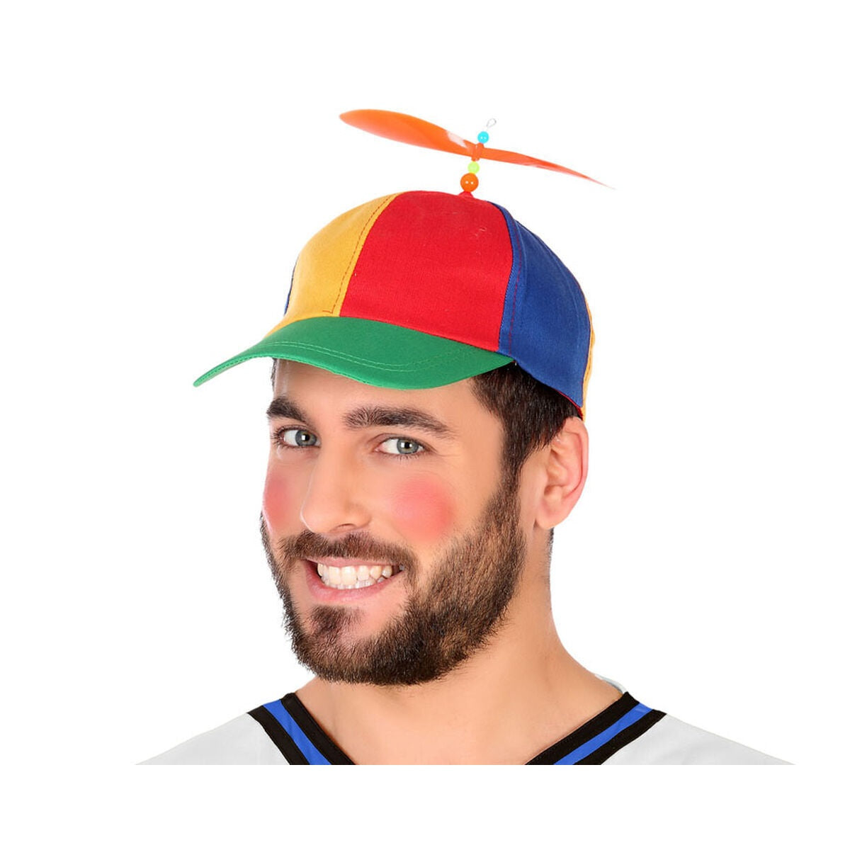 Cappello basket con elica elicottero