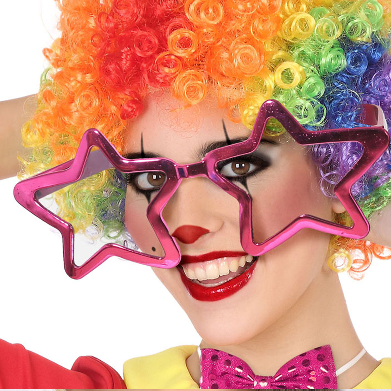 OCCHIALI GIGANTI VIOLA occhialoni clown 25 cm travestimento festa -  Ingrosso Sesto Fiorentino