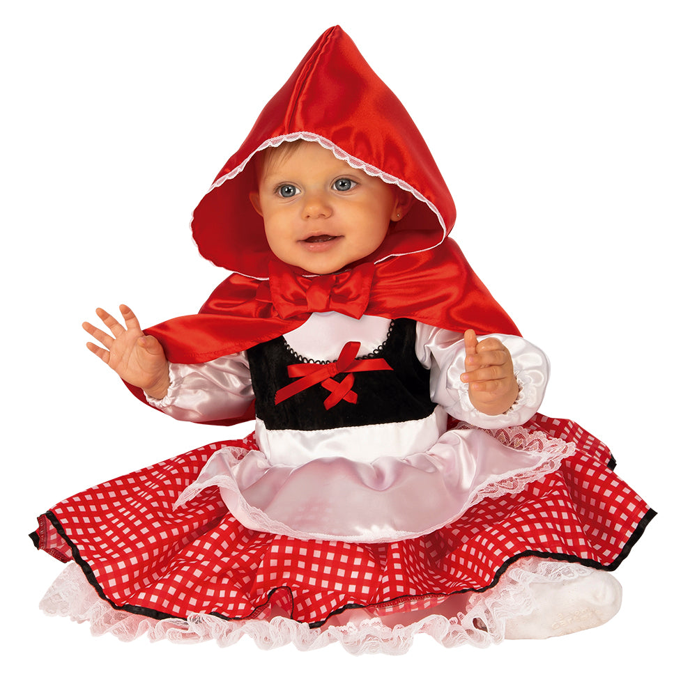 Costume Carnevale Bambina Baby Bebè Cappuccetto 12/24 M