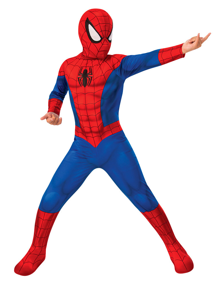 Costume Bambino  Uomo Ragno Spiderman Tg 3/10A
