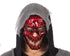 Travestimento Halloween Maschera Teschio Diavolo Rosso