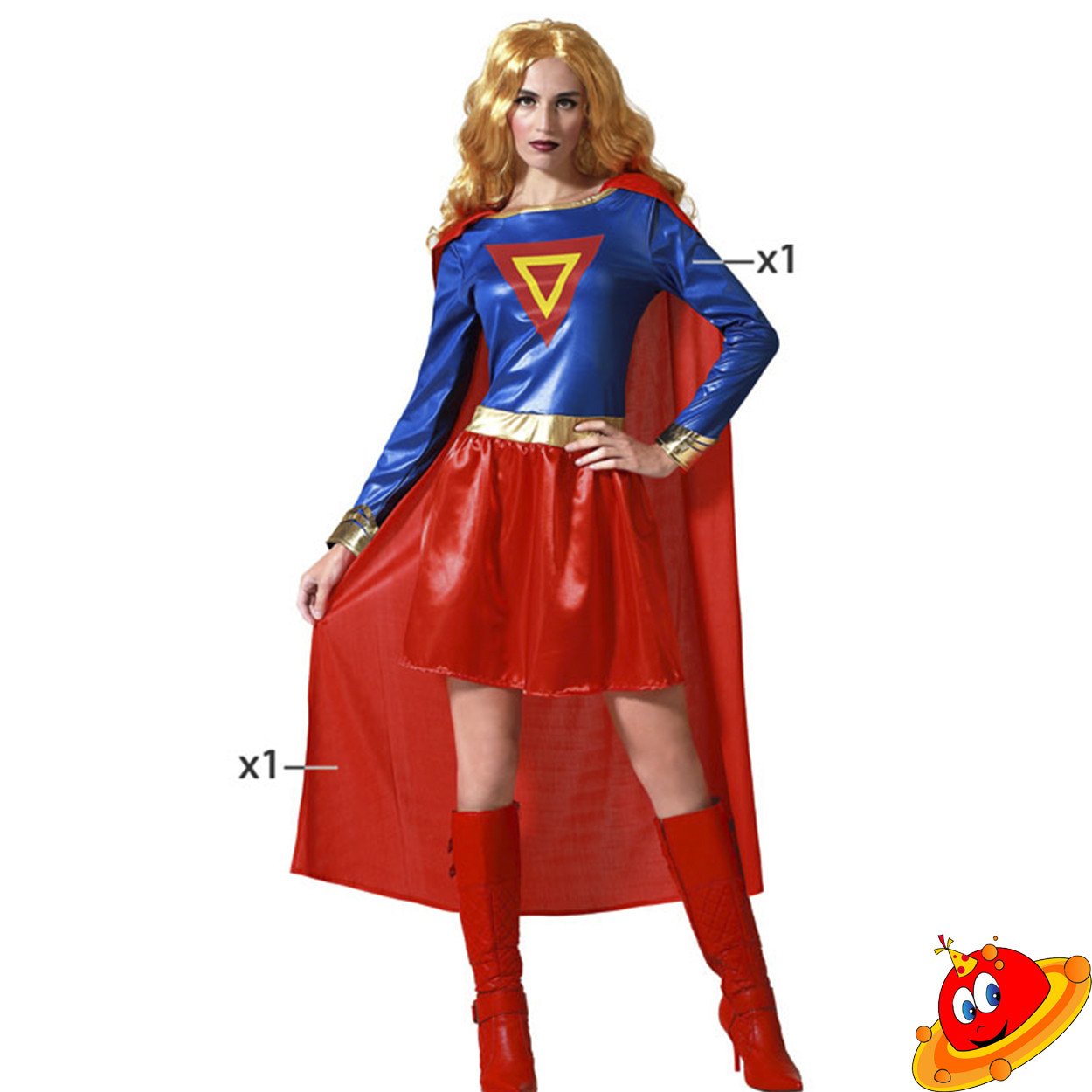 Costume Donna Super Girl