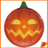 Decorazione Party Horror Halloween Piatto Zucca cm24 conf.6 pz