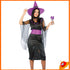 Costume Donna Halloween Strega Sagana Tg 40a42