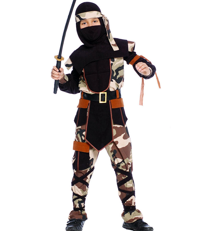 Costume Bambino Ninja Commando Tg 5/7A