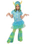 Costume Bambina Monster Hight Azzurra