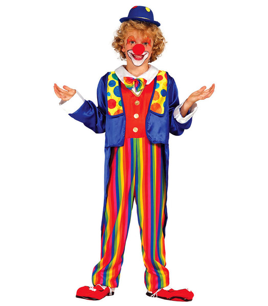 Costume Bambina Carnevale Clown Pagliaccio Selly Tg 5/14A – Universo In  Festa