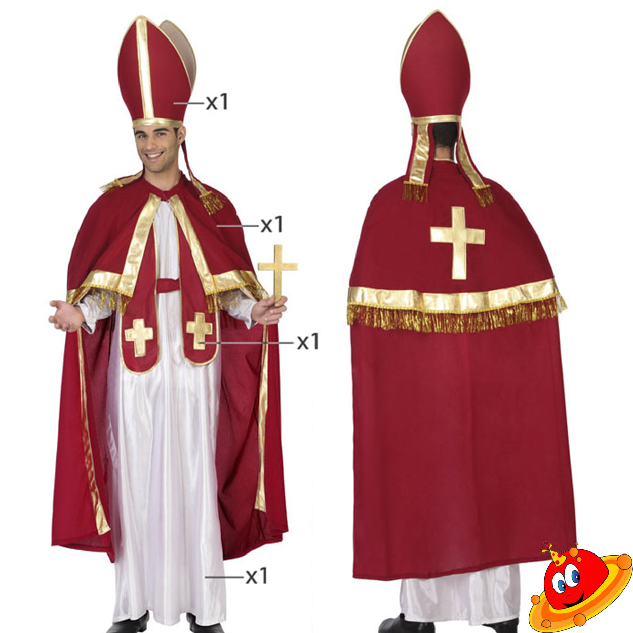 Costume Uomo San Nicolò Cardinale
