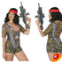 Costume Donna Soldato Militare Marines