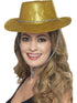 Cappello Party Far West Cow Girl con brillantini