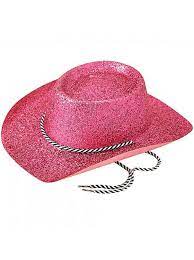 Cappello Party Far West Cow Girl con brillantini