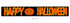 🎃 Banner Happy Halloween 300x30 cm – Decorazione da Parete per Feste