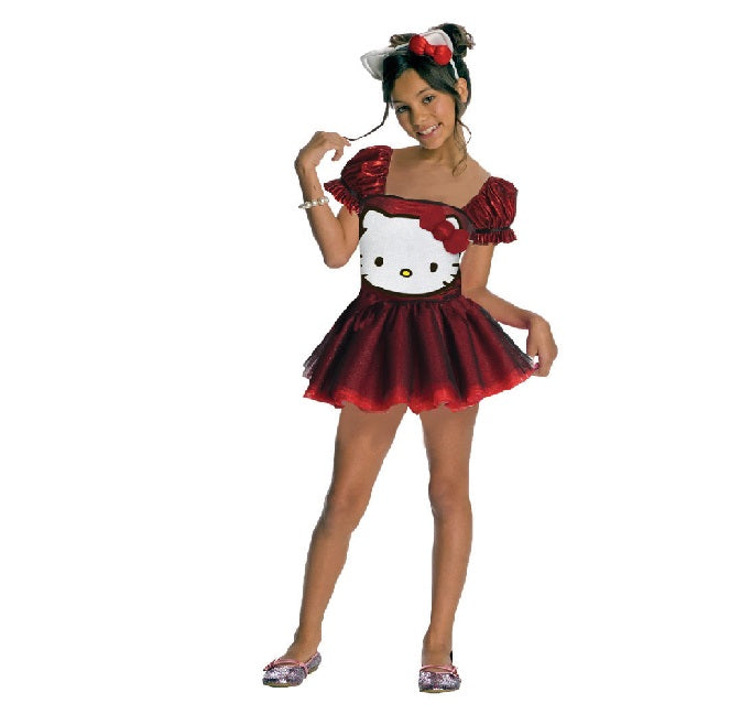 🎀 Costume Hello Kitty Red Glitter – Un Tocco di Magia e Brillantezza! ✨