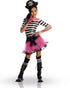 Costume Bambina Pirata Bucaniera Rosa Tg 5/7A