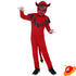 Costume Bambino Diavoletto Diavoletta Tg 3-7 anni