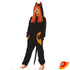 Costume Bambino Bambina Kigurumi  Gatto Nero