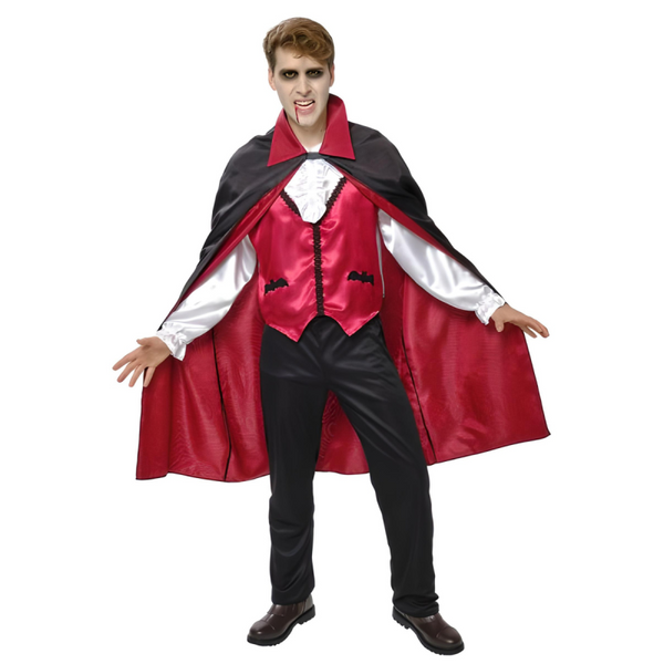 7016A - HALLOWEEN - the cartoon world - VESTITO COSTUME Maschera di  CARNEVALE - CONTE DRACULA