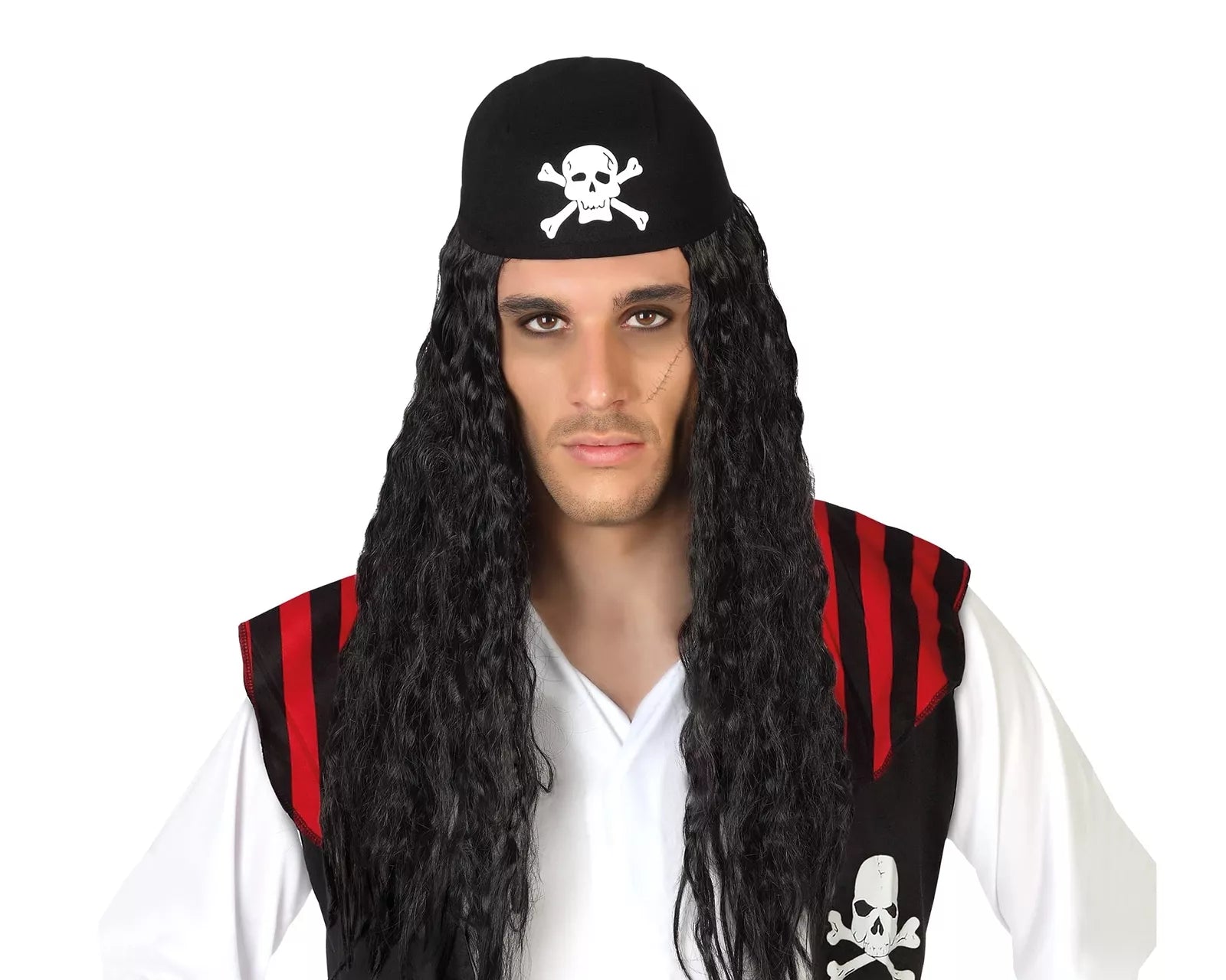 Parrucca pirata corsaro