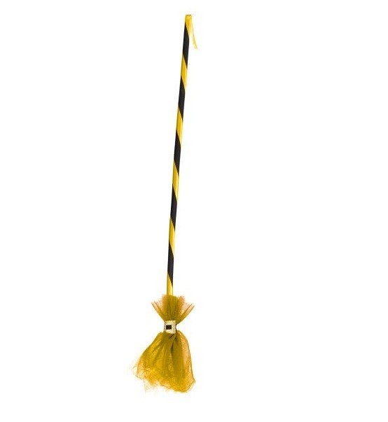 🧹 Scopa Strega 100 cm – Accessorio Costume Halloween ✨